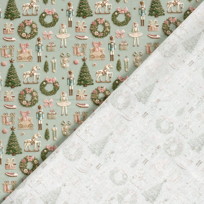 Premium 100% Cotton Fabric-Christmas Magic