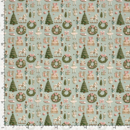 Premium 100% Cotton Fabric-Christmas Magic