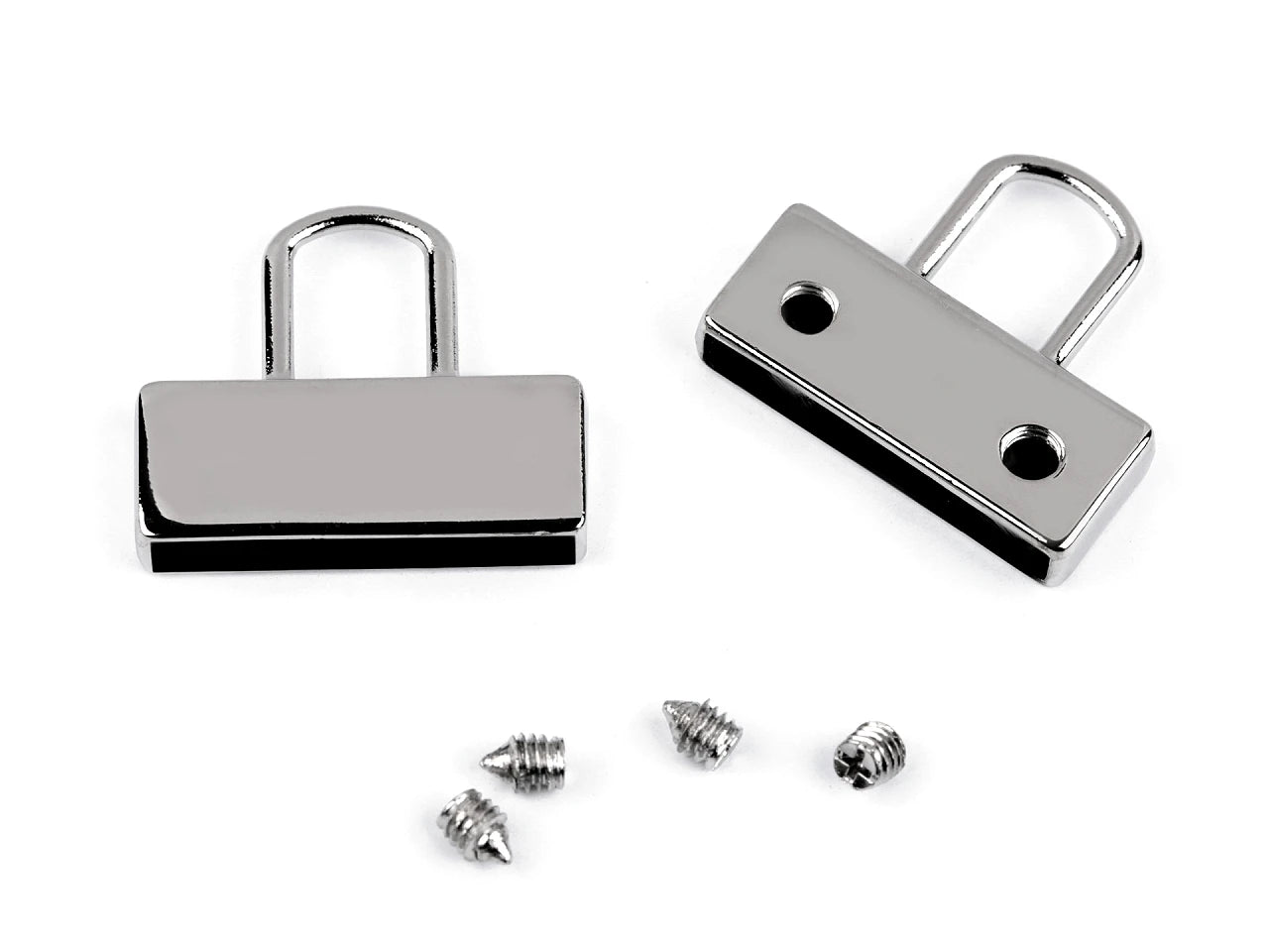 Siksnas, rokassprādzes gala stiprinājums ar cilpu 20 mm|dažādu toņu