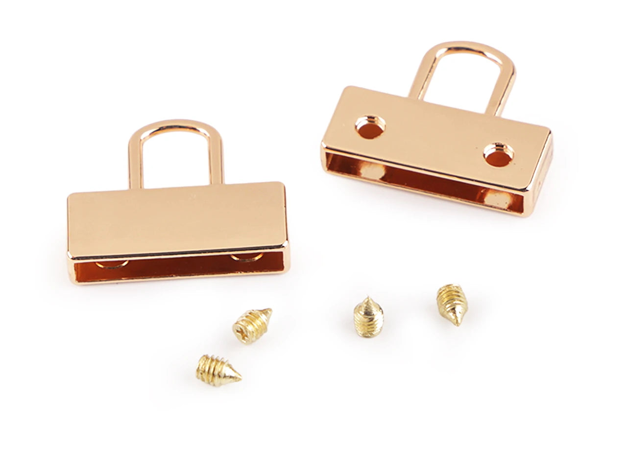 Siksnas, rokassprādzes gala stiprinājums ar cilpu 20 mm|dažādu toņu