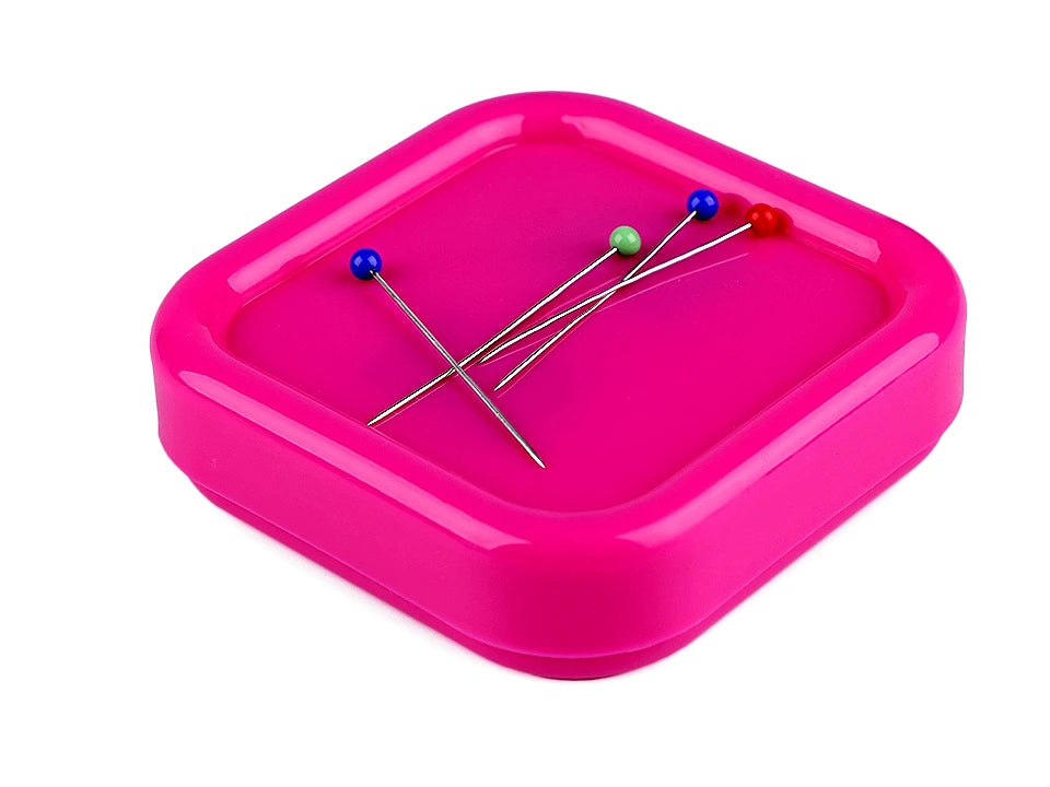 Magnetic pushpin holder - blue