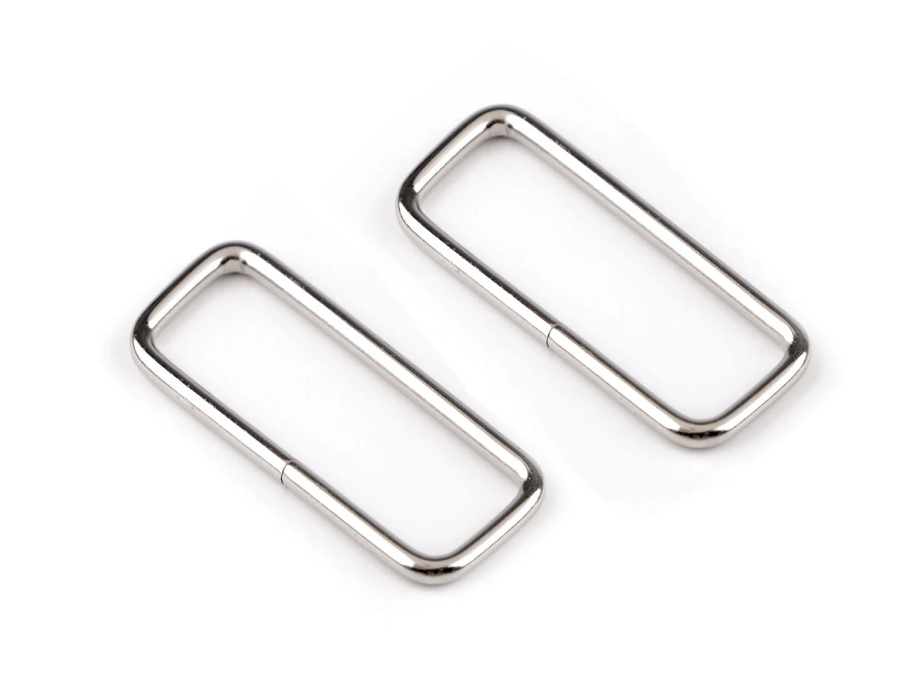 Metāla taisnstūris 50 mm – somu un siksnu furnitūra