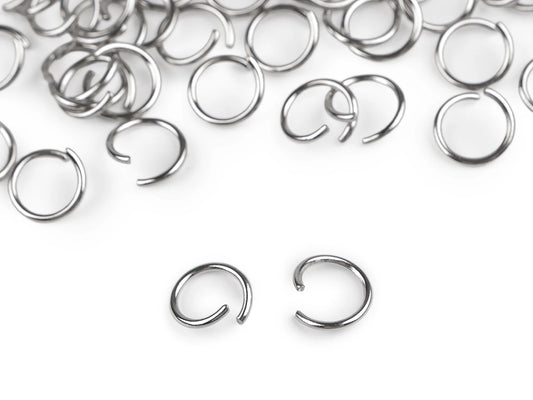 Savienojošie gredzeni Ø10 mm no nerūsējošā tērauda