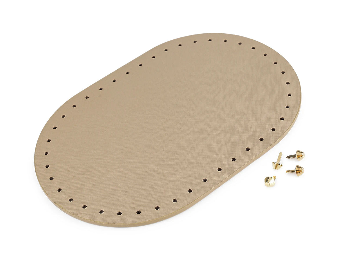 Bag base with metal feet – 18 × 27 cm