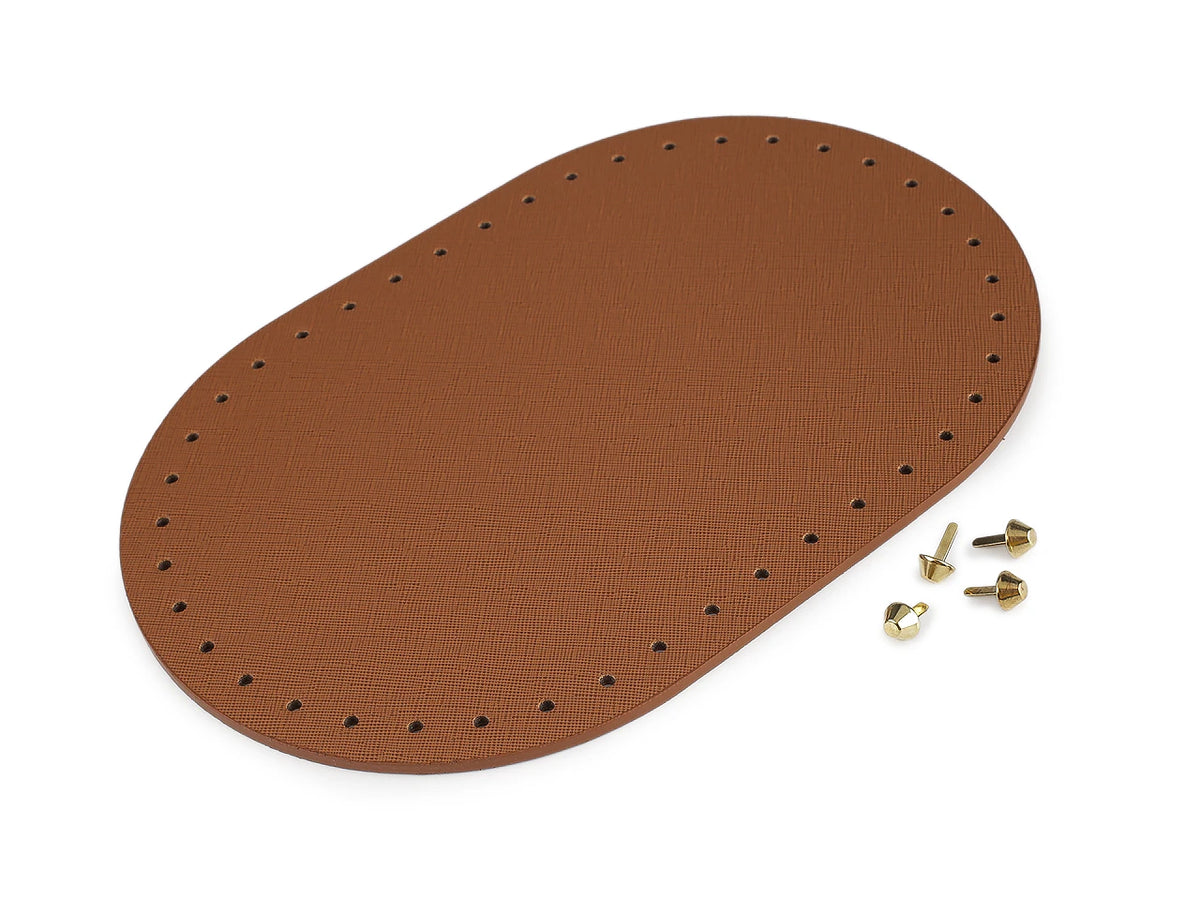 Bag base with metal feet – 18 × 27 cm
