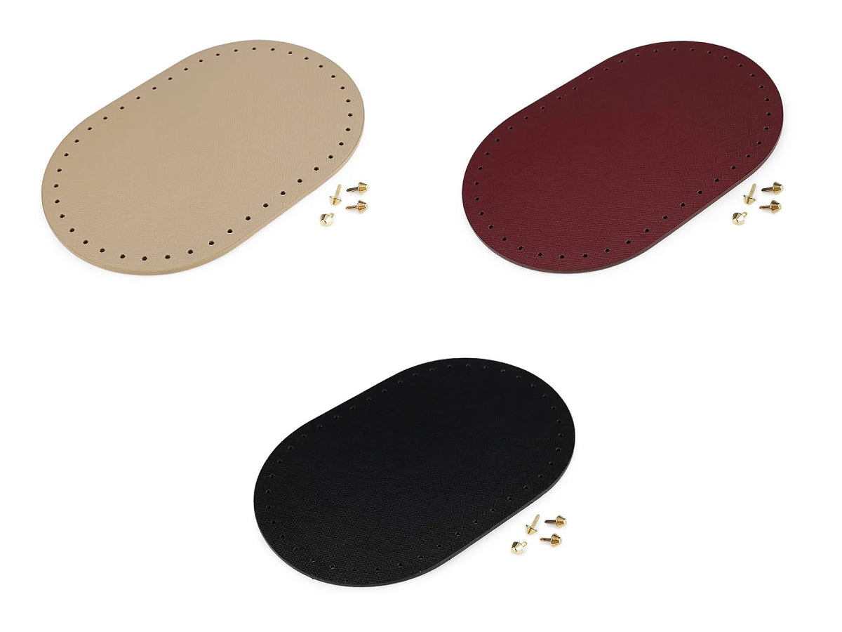 Bag base with metal feet – 18 × 27 cm