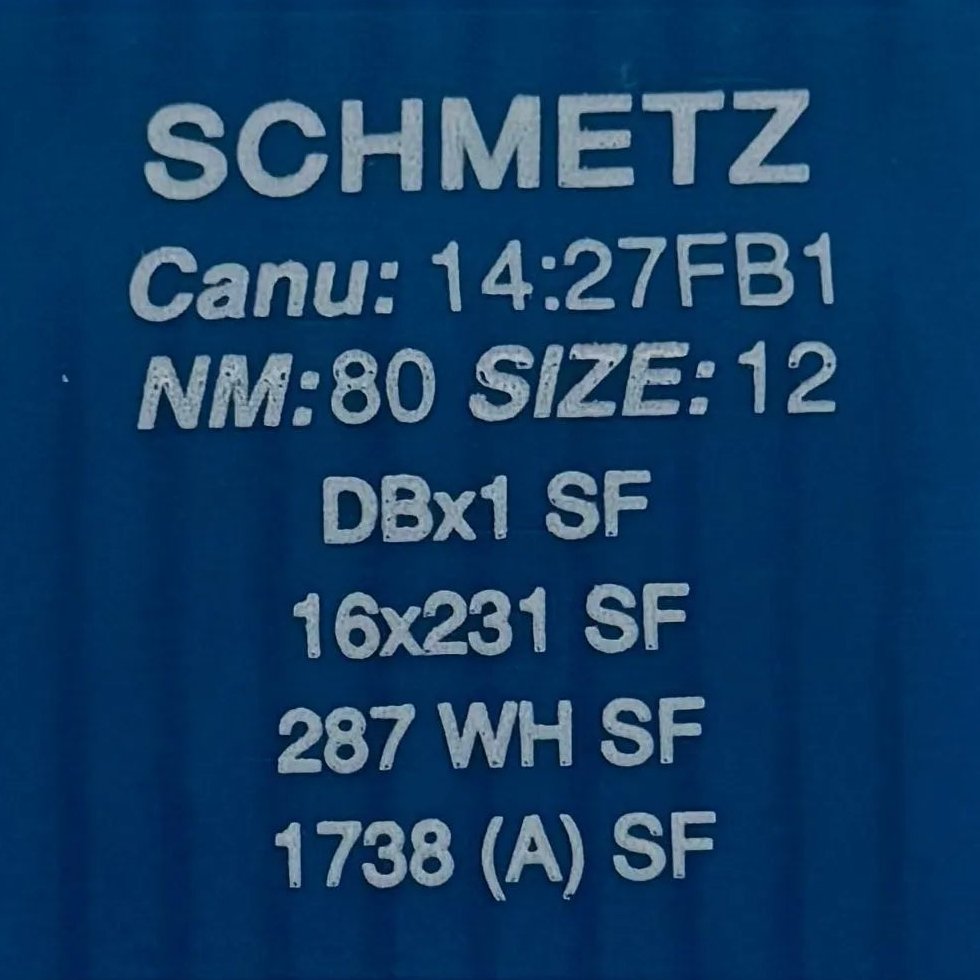 Adatas rūpnieciskajām šujmašīnām SCHMETZ DBx1 SUK SF – īpaši smalkai trikotāžai (10gab.)