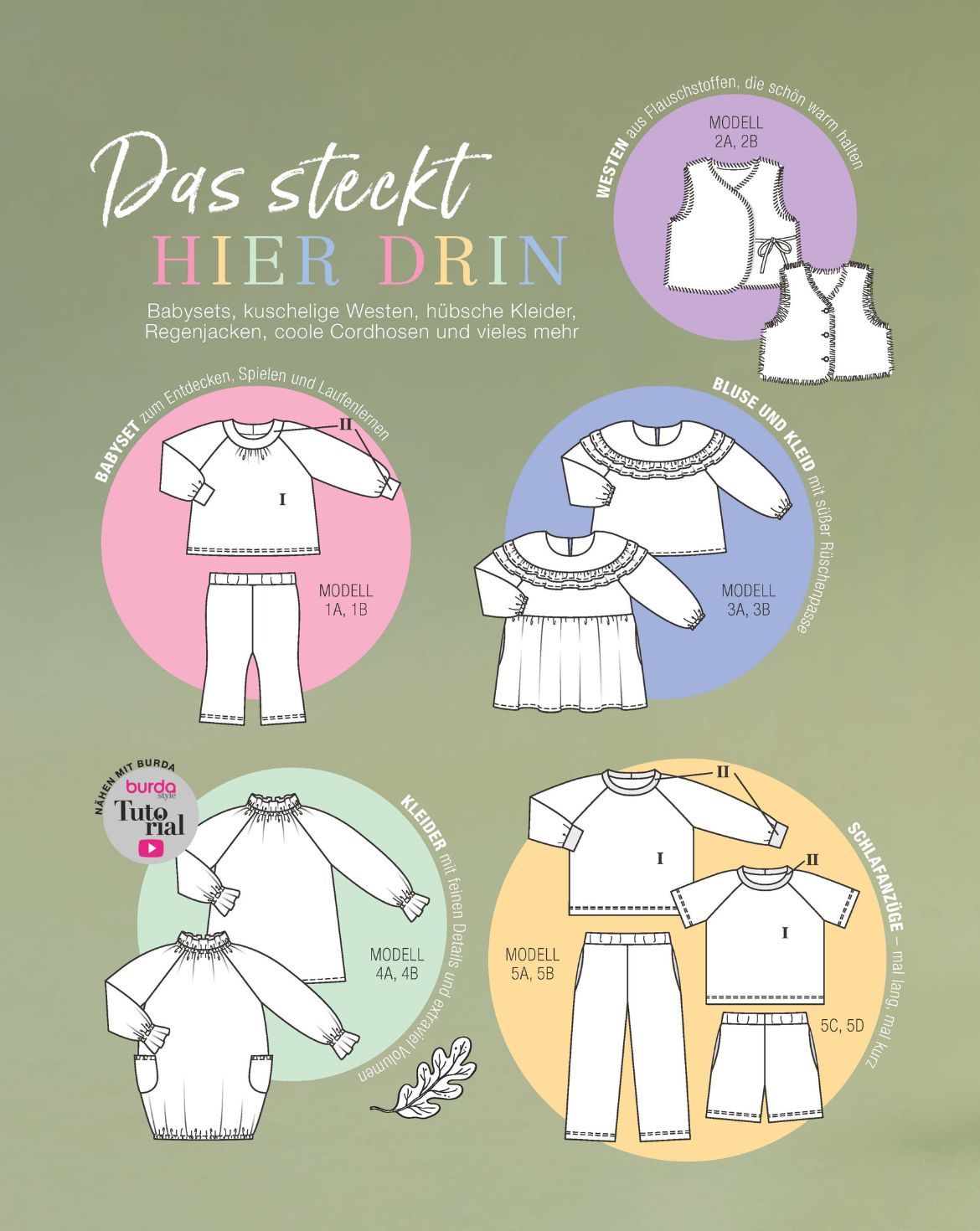 Burda Kids 02/2026 – children's sewing magazine with patterns, in German