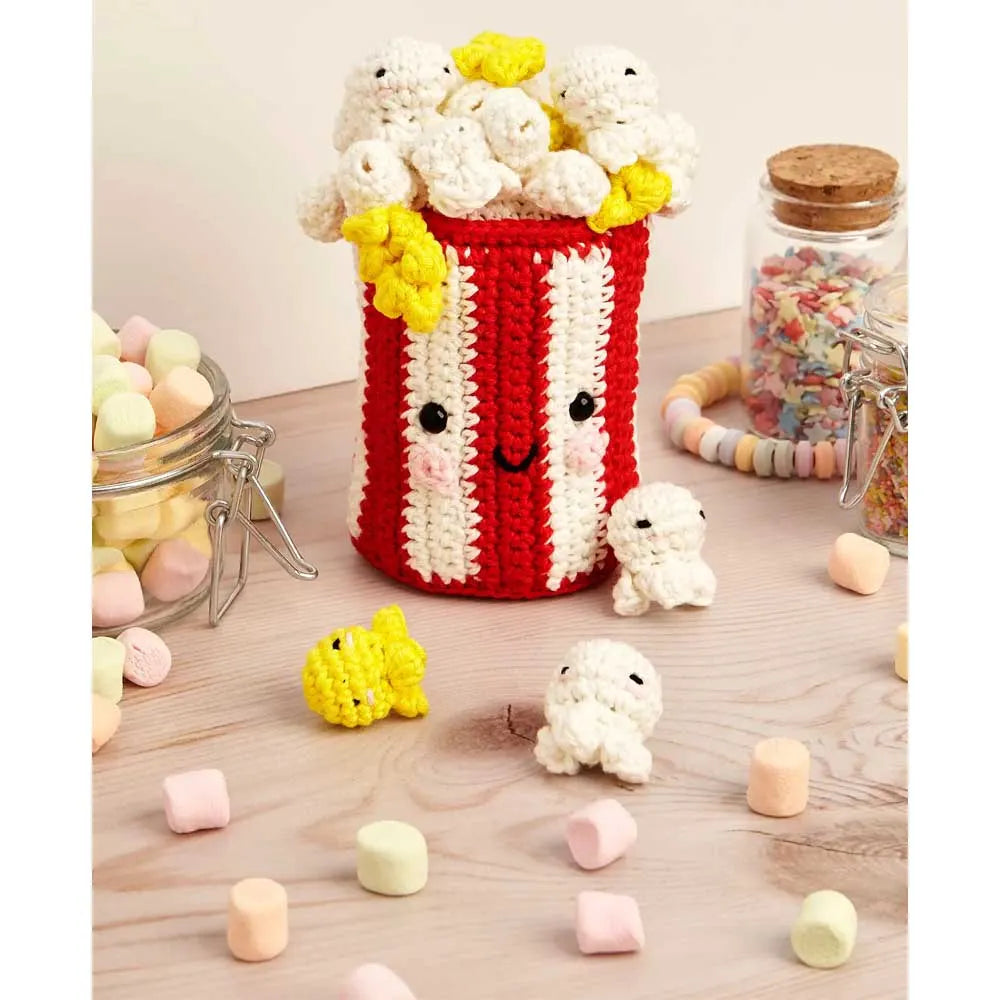 DMC Amigurumi komplekts "Pop-The-Corn" – Popkorna kastīte