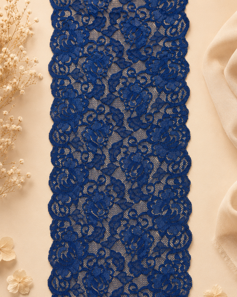 Mežģīne 17 cm-navy blue
