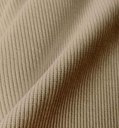 Cotton knit – beige