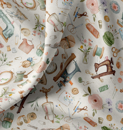 Poplin – a story of needles and flowers