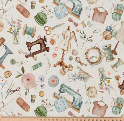 Poplin – a story of needles and flowers