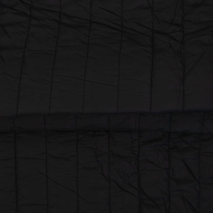 Quilted Fabric with Fleece Lining - Black