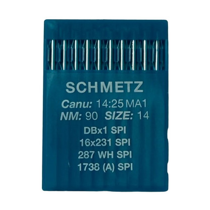 Industrielle Nähmaschinennadeln SCHMETZ DBx1 (1738) SPI für dichte und dünne Stoffe - 10 Stk.