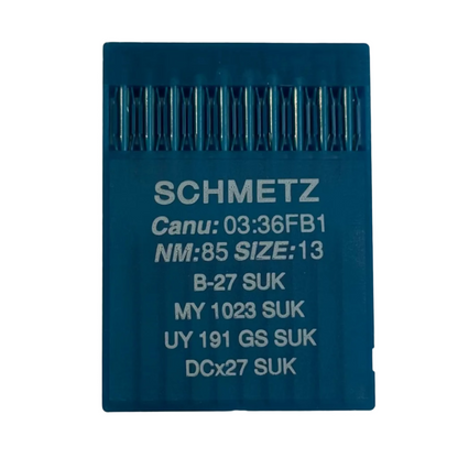 Industrie-Overlocknadeln SCHMETZ DCx27 (B-27) SUK für Strickwaren und Jeans – 10 Stk.