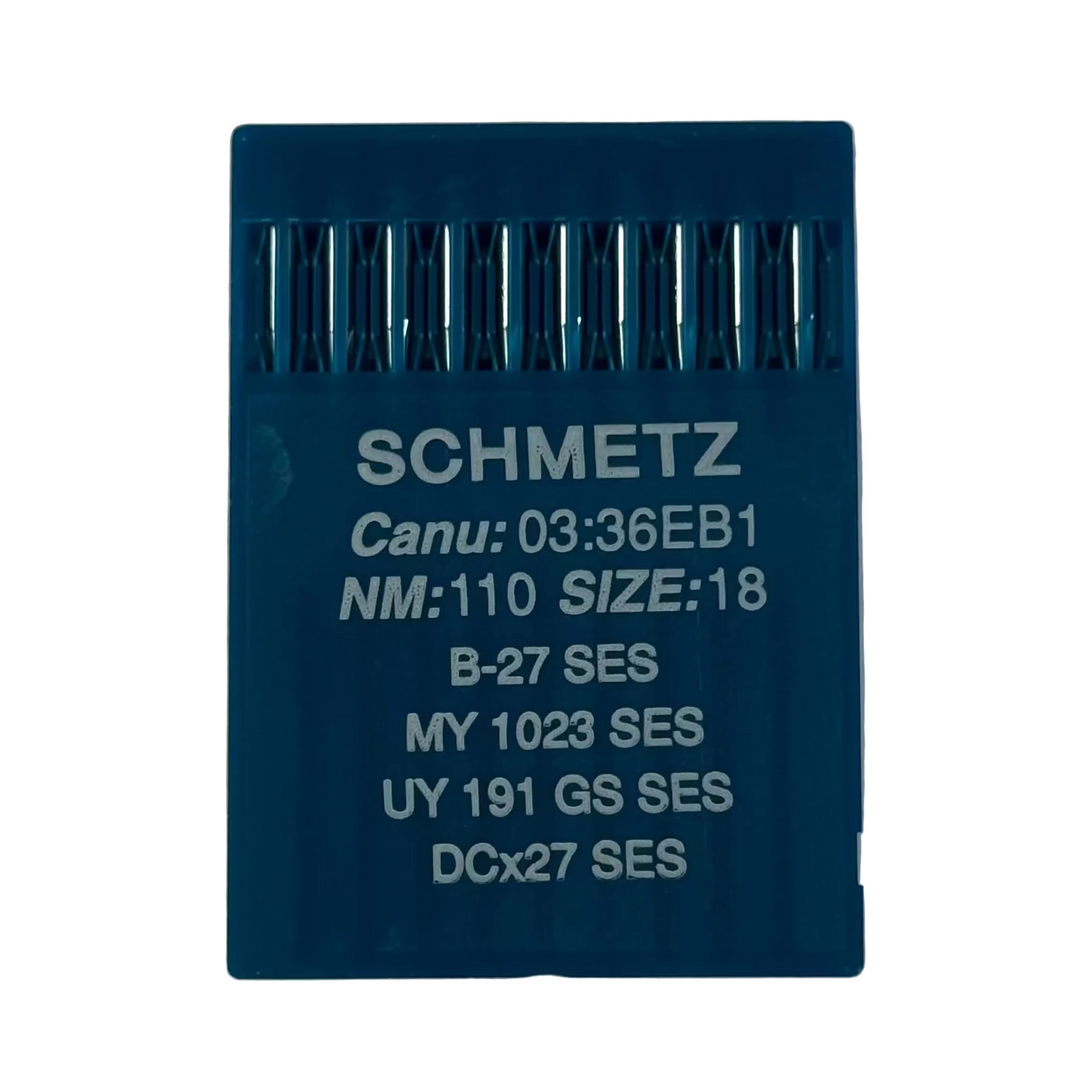 Aiguilles pour surjeteuse industrielle SCHMETZ DCx27 (B-27) SES pour jersey et vêtements de sport - 10 pcs