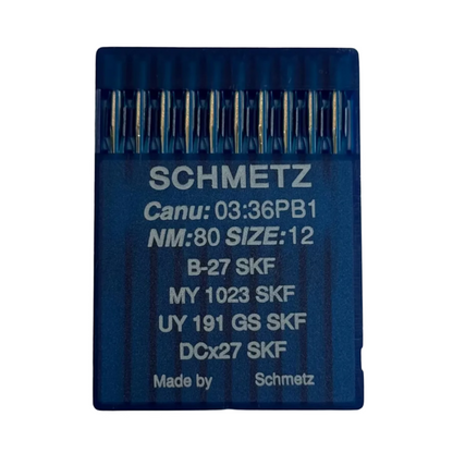 Aiguilles pour surjeteuse industrielles SCHMETZ DCx27 (B-27) SKF pour maille très grossière - 10 pcs.