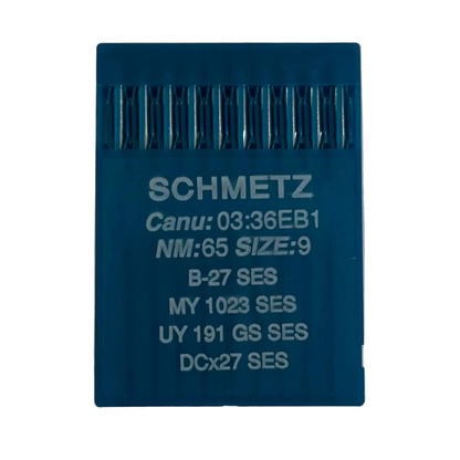 Aiguilles pour surjeteuse industrielle SCHMETZ DCx27 (B-27) SES pour jersey et vêtements de sport - 10 pcs