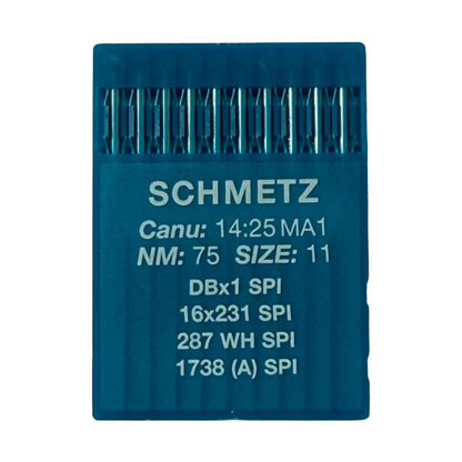 Industrielle Nähmaschinennadeln SCHMETZ DBx1 (1738) SPI für dichte und dünne Stoffe - 10 Stk.