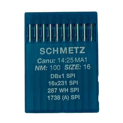 Industrielle Nähmaschinennadeln SCHMETZ DBx1 (1738) SPI für dichte und dünne Stoffe - 10 Stk.