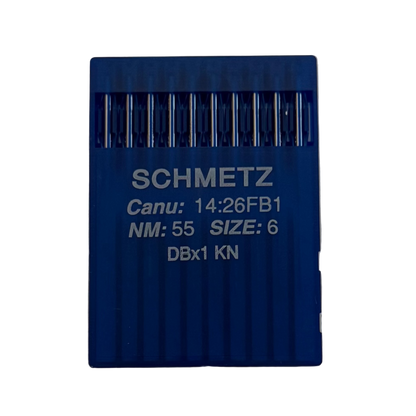 Adatas rūpnieciskajām šujmašīnām SCHMETZ DBx1 SUK KN – smalkai trikotāžai (10gab.)
