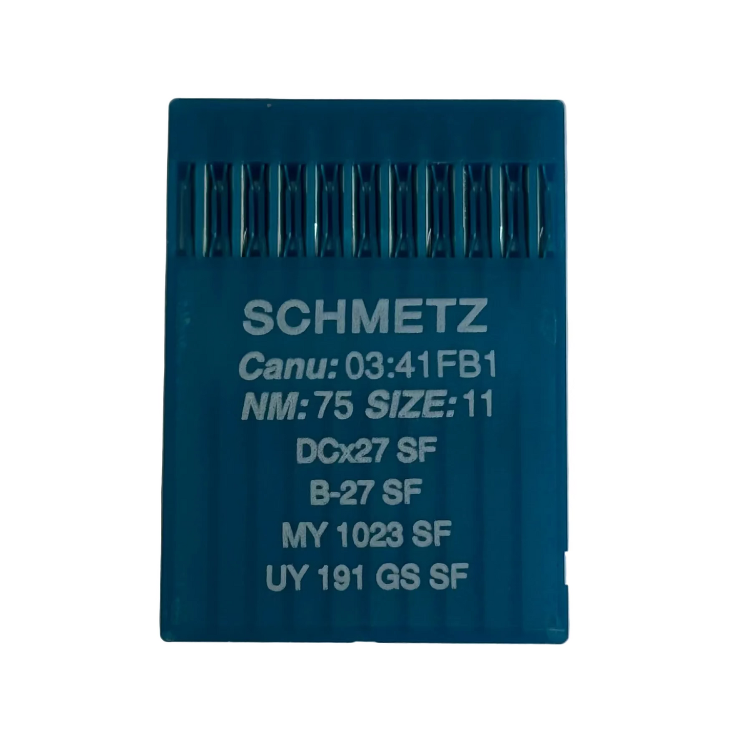 Industrielle Overlocknadeln SCHMETZ DCx27 (B-27) SUK SF für sehr feine Trikotstoffe - 10 Stk.