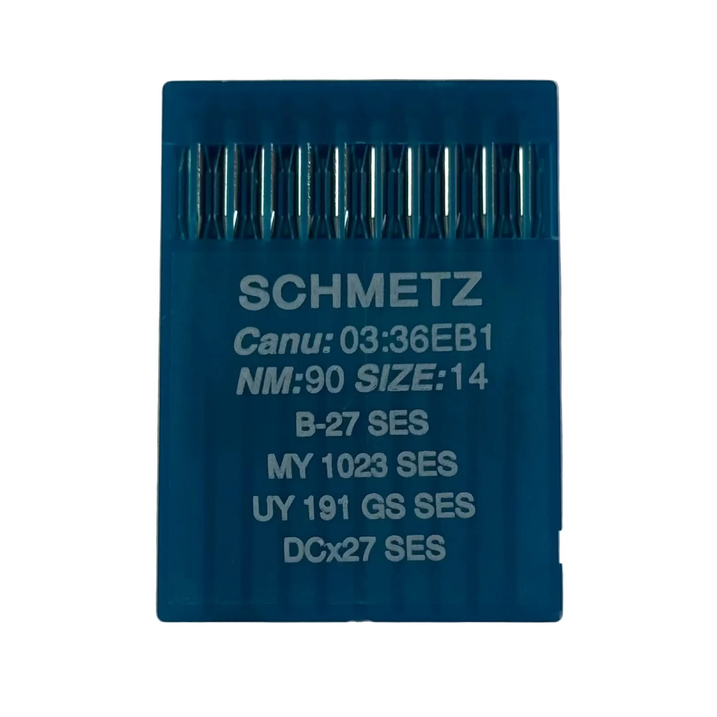 Aiguilles pour surjeteuse industrielle SCHMETZ DCx27 (B-27) SES pour jersey et vêtements de sport - 10 pcs