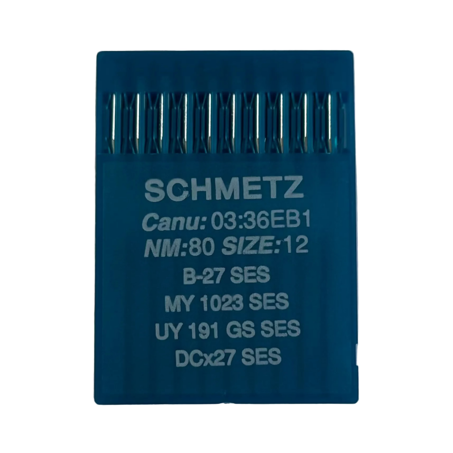 Aiguilles pour surjeteuse industrielle SCHMETZ DCx27 (B-27) SES pour jersey et vêtements de sport - 10 pcs