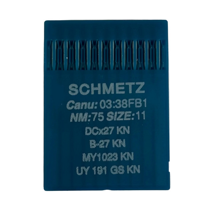 Industrial overlock needles SCHMETZ DCx27 (B-27) SUK KN for fine knitwear - 10 pcs.