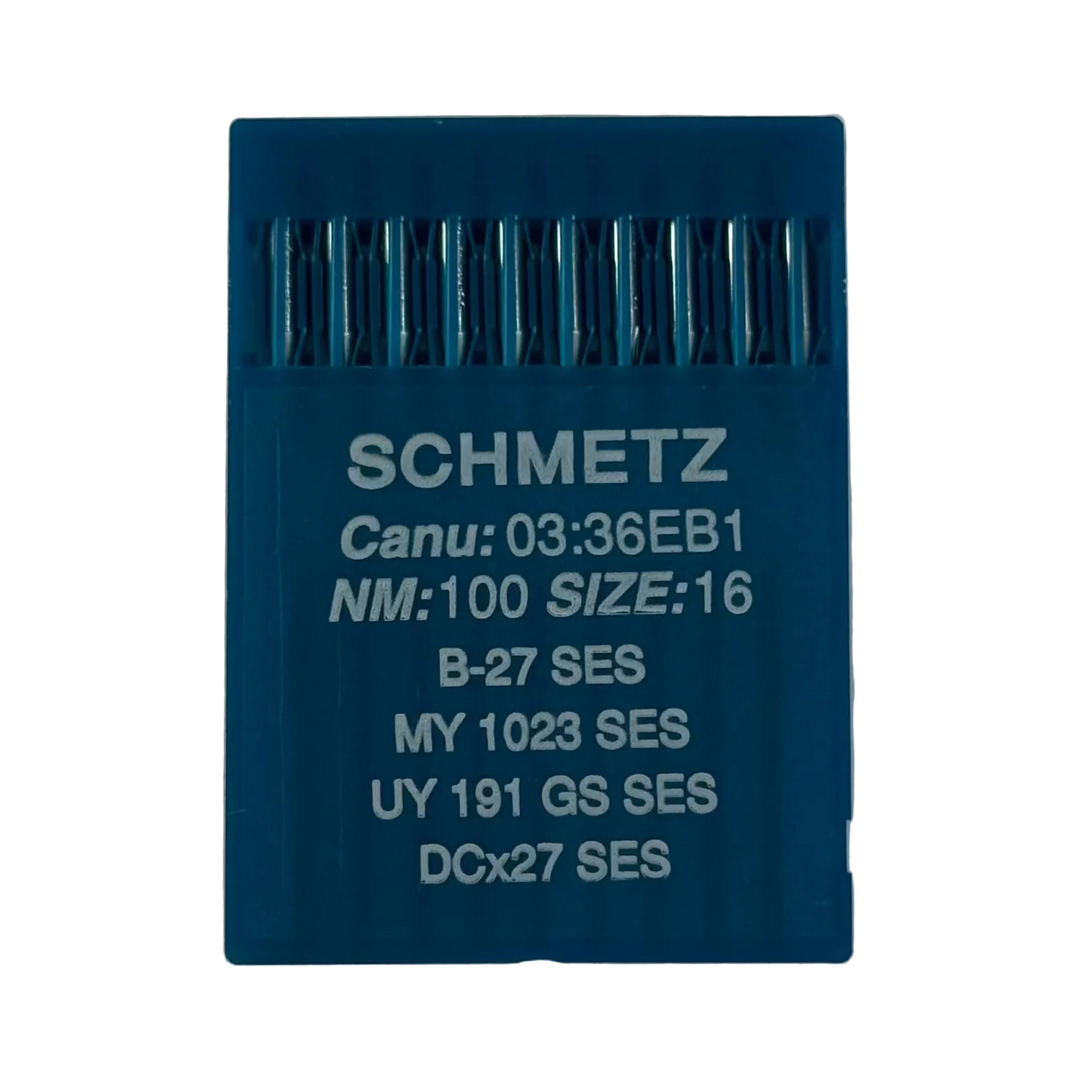 Aiguilles pour surjeteuse industrielle SCHMETZ DCx27 (B-27) SES pour jersey et vêtements de sport - 10 pcs