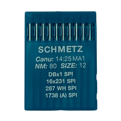 Industrielle Nähmaschinennadeln SCHMETZ DBx1 (1738) SPI für dichte und dünne Stoffe - 10 Stk.