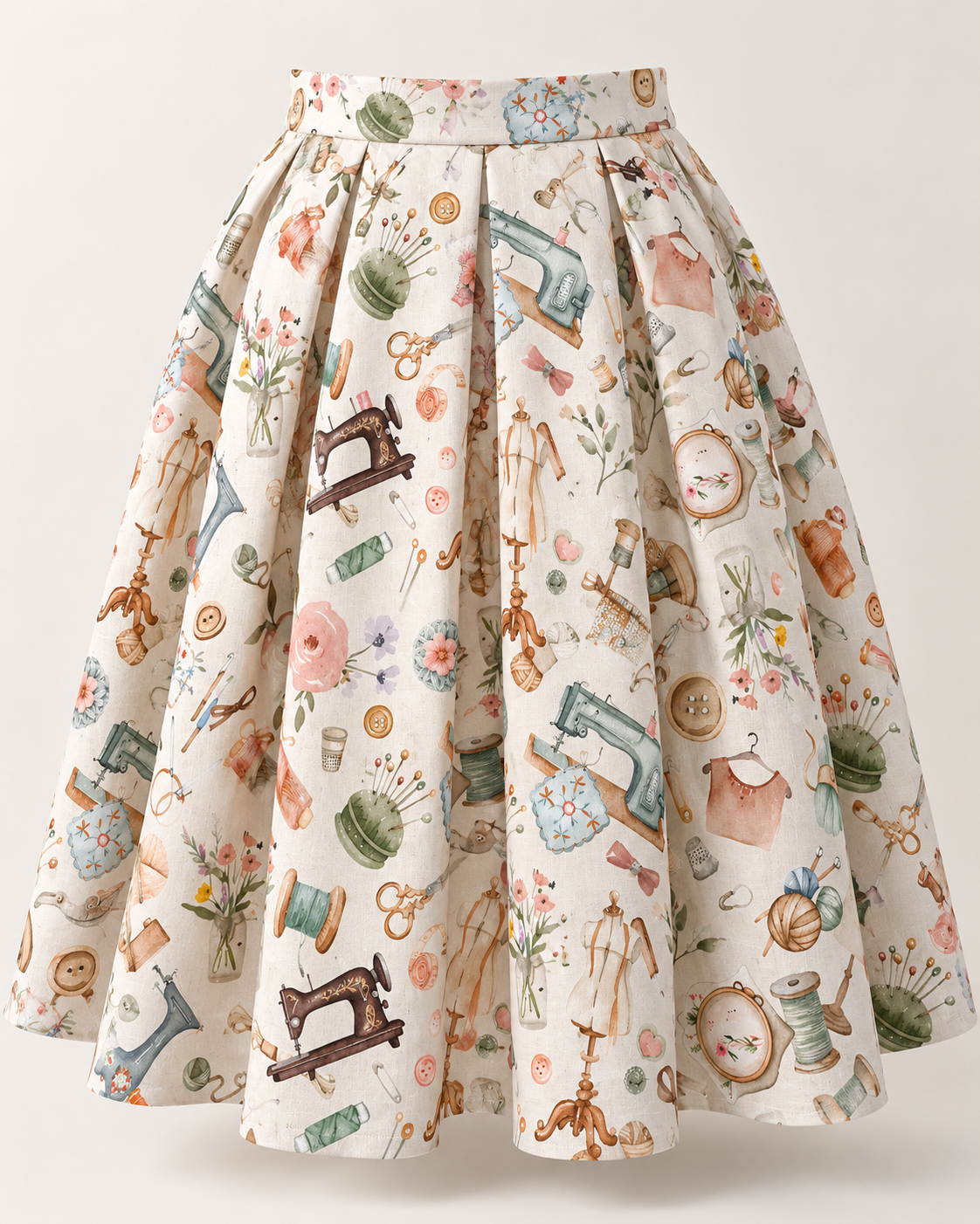 Poplin – a story of needles and flowers