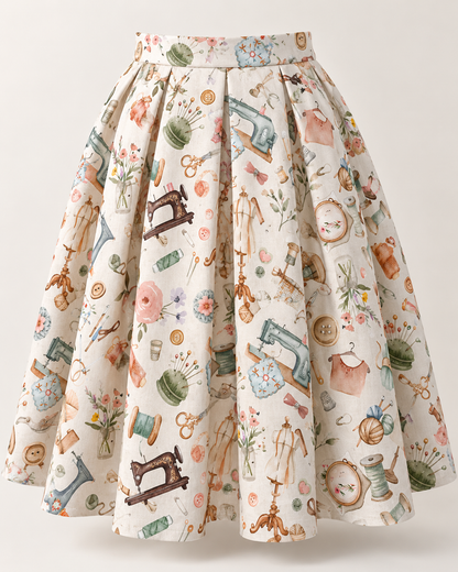 Poplin – a story of needles and flowers