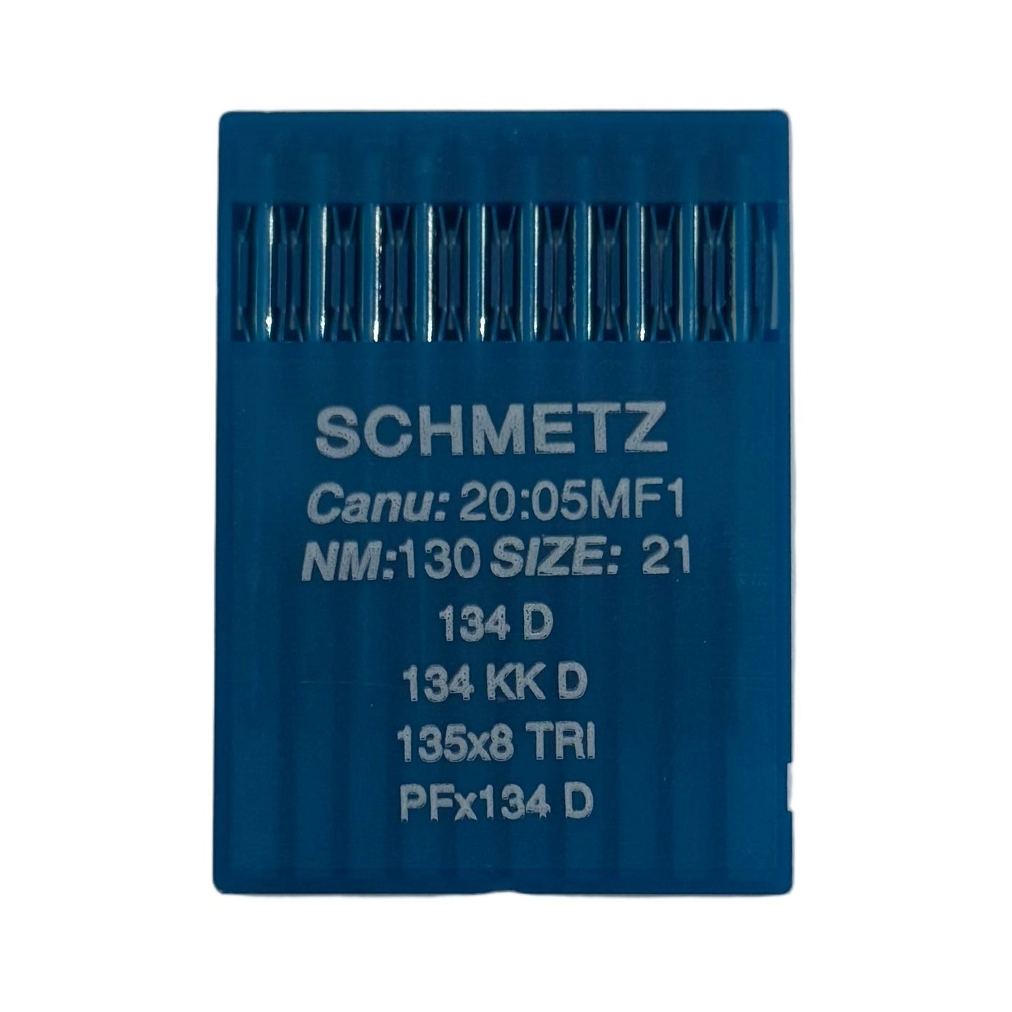 Attēls ar Adatas rūpnieciskajām šujmašīnām SCHMETZ 134 D - ādai (10gab.) – pieejams Šarlotes audumi