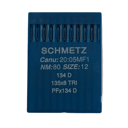 Image des aiguilles industrielles SCHMETZ 134 D pour cuir (10 pcs) – disponible chez Šarlotes audumi