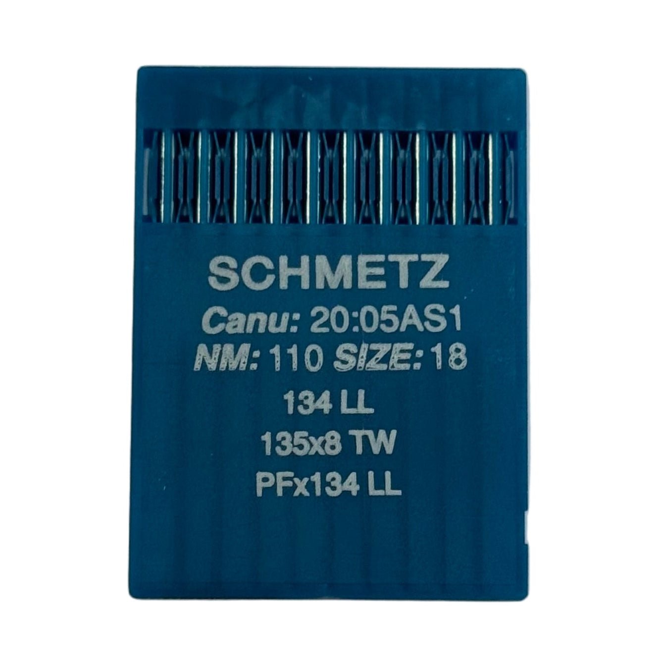 Attēls ar Adatas rūpnieciskajām šujmašīnām SCHMETZ 134 LL - ādai (10gab.) – pieejams Šarlotes audumi