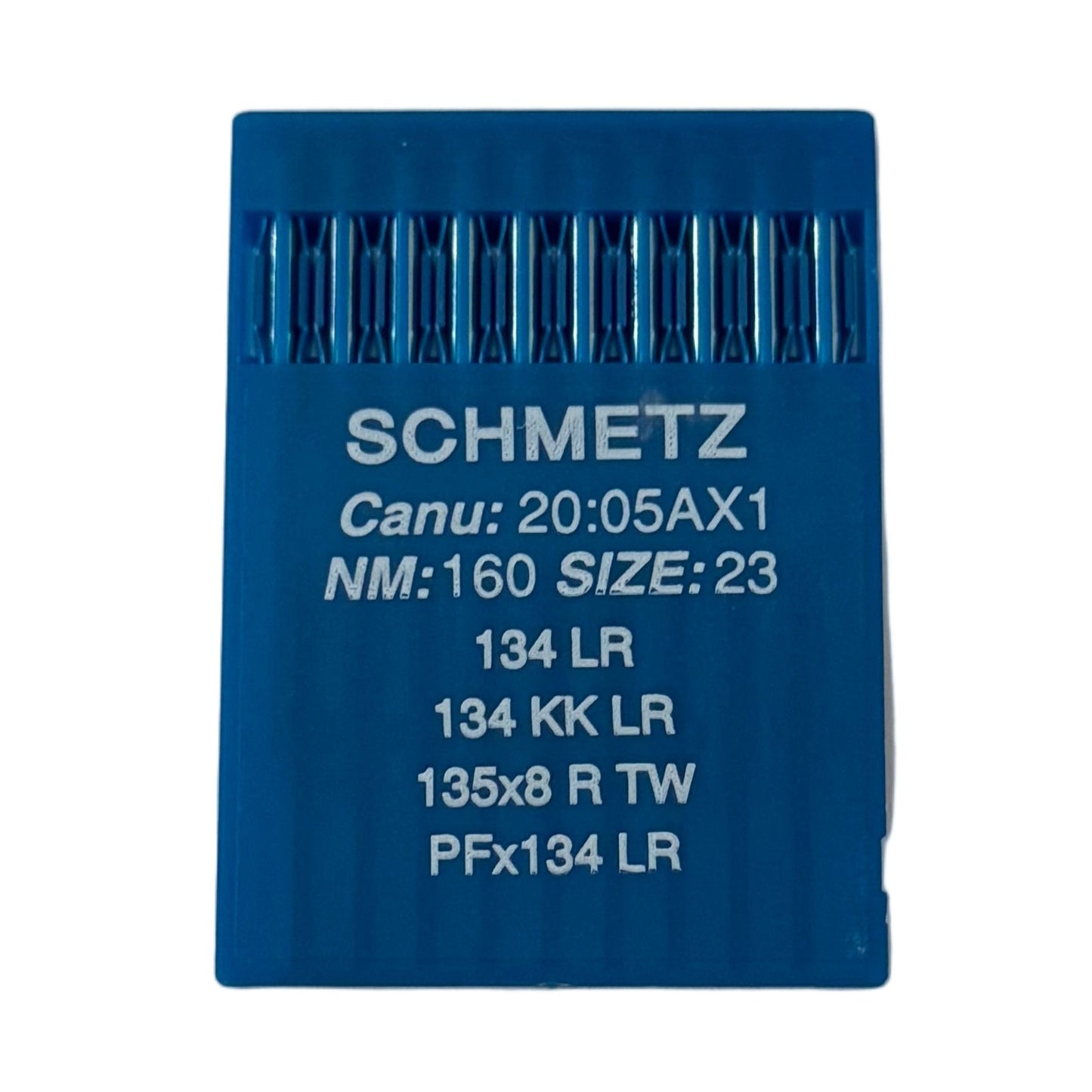 Attēls ar Adatas rūpnieciskajām šujmašīnām SCHMETZ 134 LR - ādai (10gab.) – pieejams Šarlotes audumi