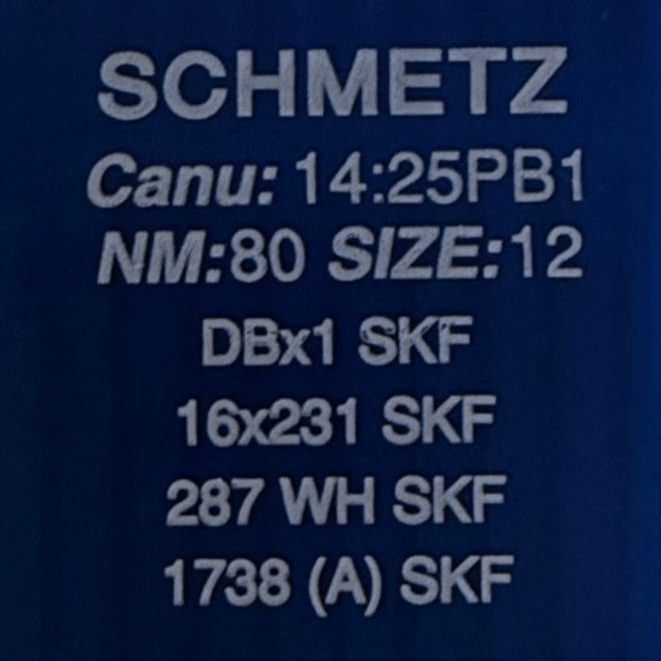 Adatas rūpnieciskajām šujmašīnām SCHMETZ DBx1 SKF – elastīgiem materiāliem un rupjai trikotāžai (10 gab.)
