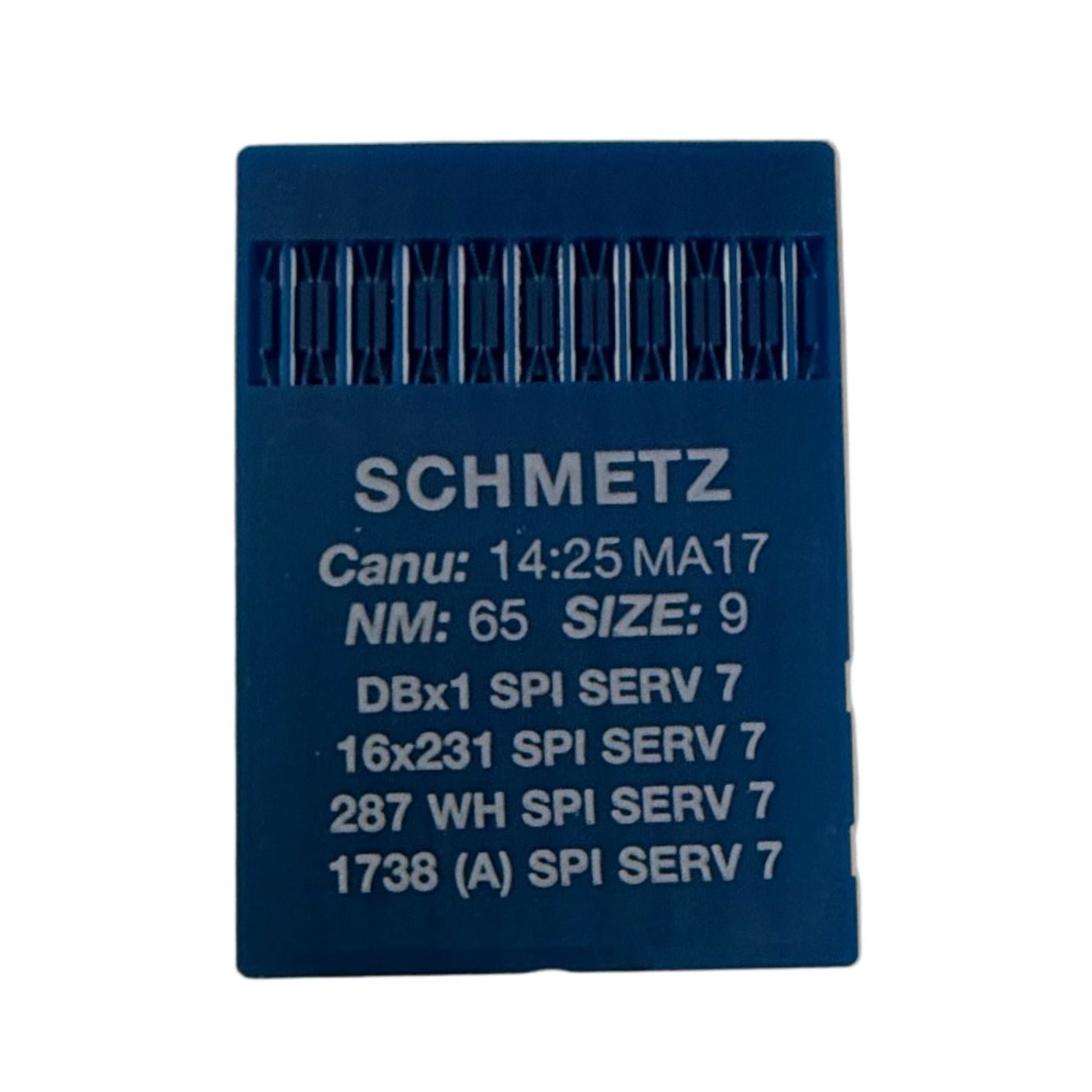 Adatas rūpnieciskajām šujmašīnām SCHMETZ DBx1 SPI SERV 7 – blīviem un plāniem audumiem (10gab.)