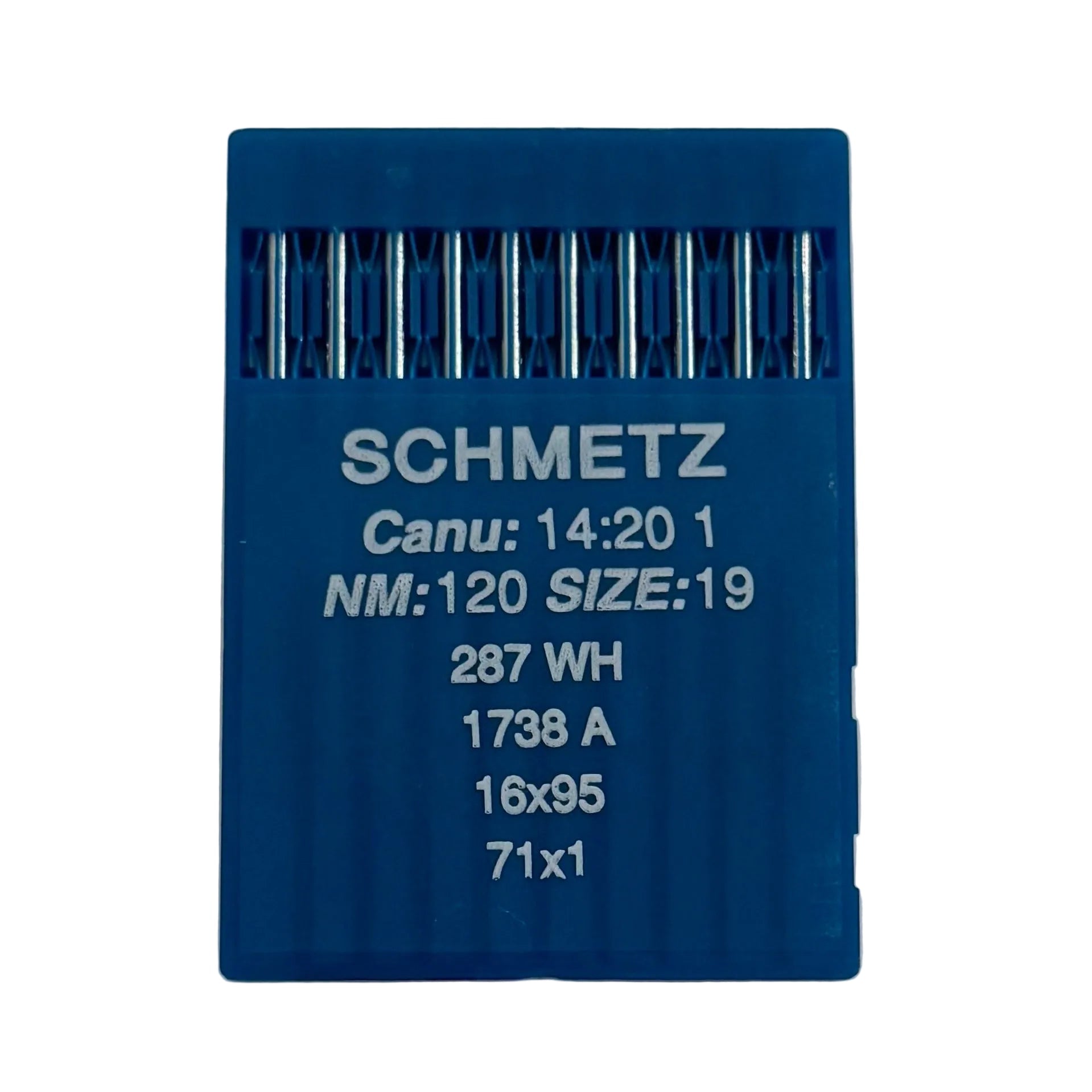 Attēls ar Adatas rūpnieciskajām šujmašīnām SCHMETZ DBx1 - universālās (10gab.) – pieejams Šarlotes audumi