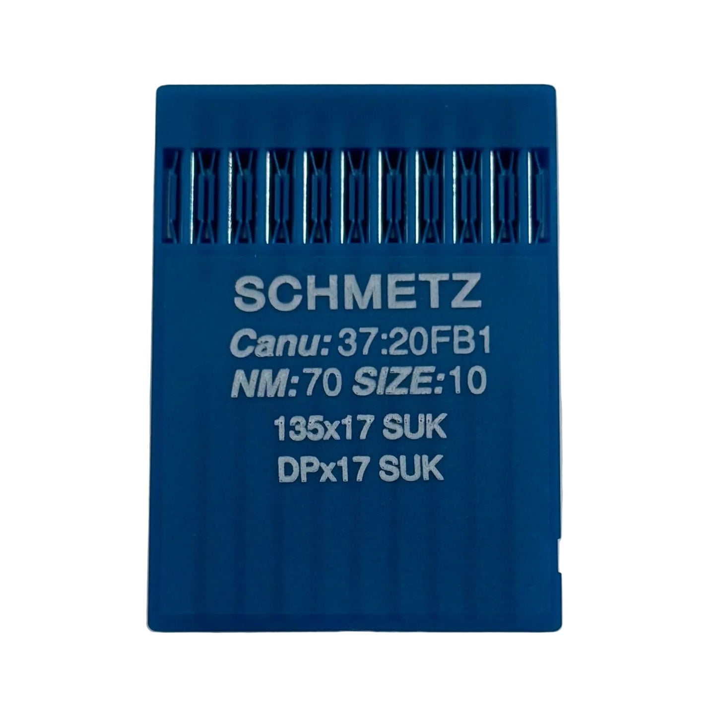 Attēls ar Adatas rūpnieciskajām šujmašīnām SCHMETZ DPX17 SUK – trikotāžai un džinsam (10gab.) – pieejams Šarlotes audumi