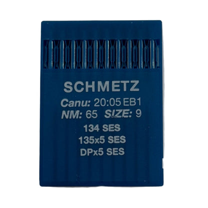 Image des aiguilles pour machines à coudre industrielles SCHMETZ DPx5 SES – pour la maille et les vêtements de sport (10 pcs) – disponible chez Charlotte’s audumi
