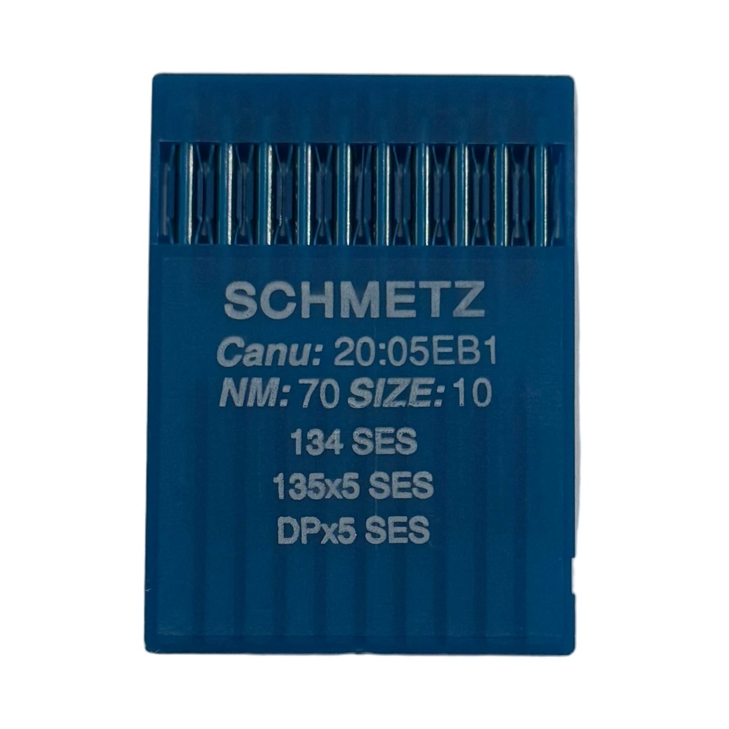 Attēls ar Adatas rūpnieciskajām šujmašīnām SCHMETZ DPx5 SES – trikotāžai un sporta apģērbam (10gab.) – pieejams Šarlotes audumi