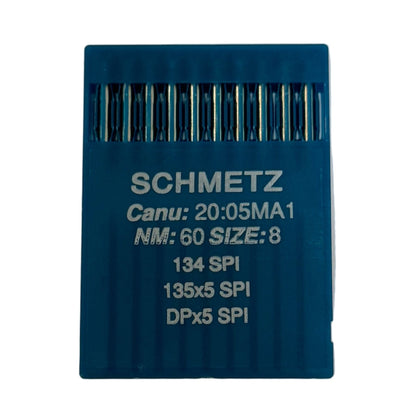 Attēls ar Adatas rūpnieciskajām šujmašīnām SCHMETZ DPx5 SPI – blīviem un plāniem audumiem (10gab.) – pieejams Šarlotes audumi