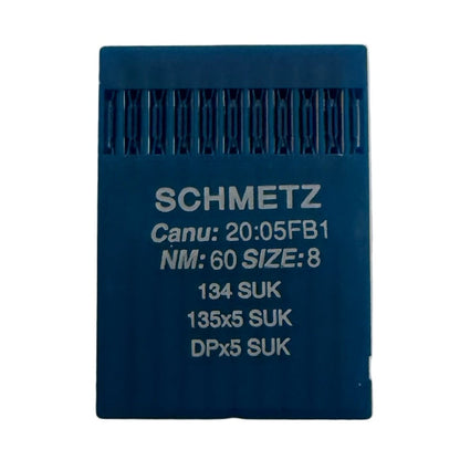 Attēls ar Adatas rūpnieciskajām šujmašīnām SCHMETZ DPx5 SUK – trikotāžai un džinsam (10gab.) – pieejams Šarlotes audumi