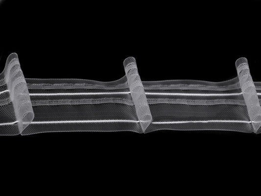 Attēls ar Aizkaru lente ar vienu kroku 50 mm – pieejams Šarlotes audumi