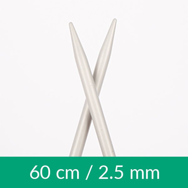 Image of DROPS circular knitting needles 60 cm | size 2.0 mm – 5.0 mm – available online at Šarlotes audumi