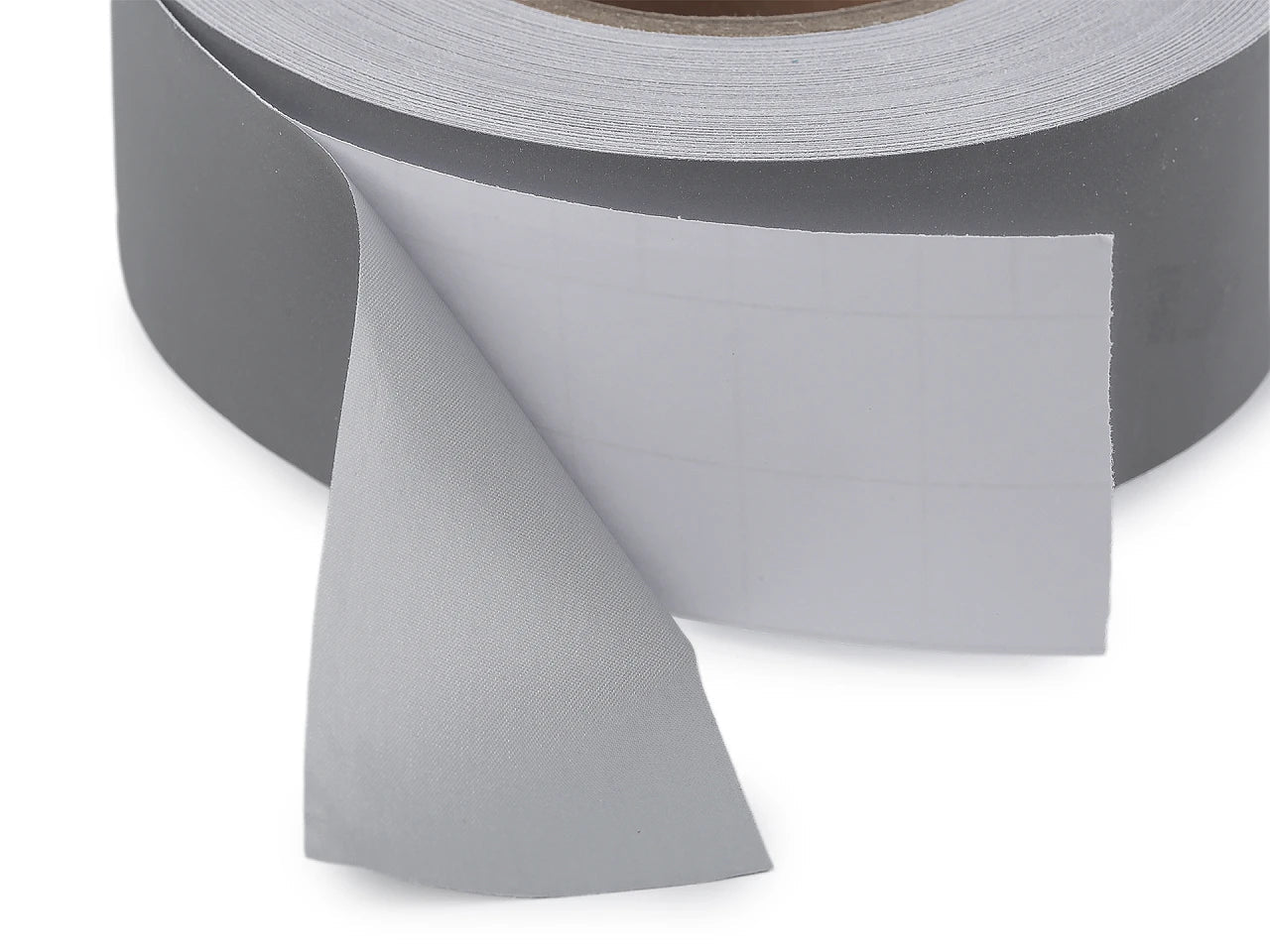 Image with 50 mm self-adhesive reflective tape – available at Šarlotes audumi