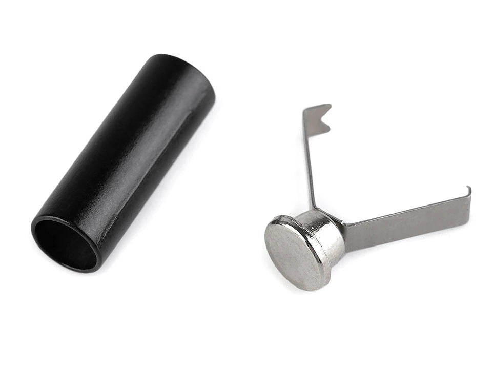 Attēls ar Auklas nobeiguma uzgalis ar fiksatoru Ø5 mm, 4 gab. – praktisks un estētisks risinājums – pieejams Šarlotes audumi